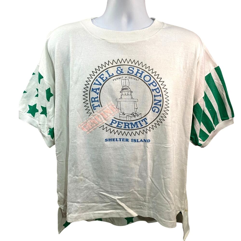 Shelter Island Shirt Mens XL  Short Sleeve Casual USA Vintage